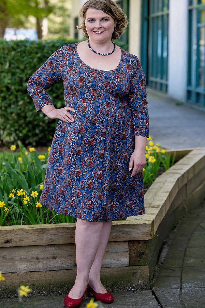 Blue Sky Women's Dress Dress 3/4 sleeve - Judy