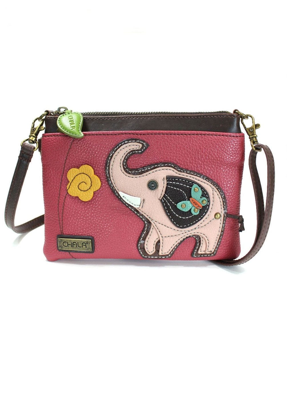 Chala purse Vegan Leather purse - Cross Body Horizontal Animals