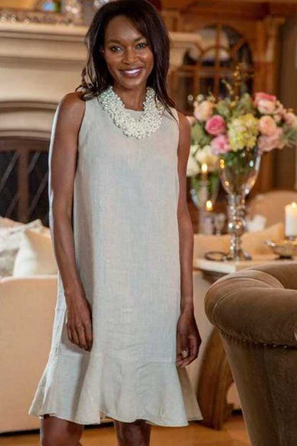 Linen Tank Dress