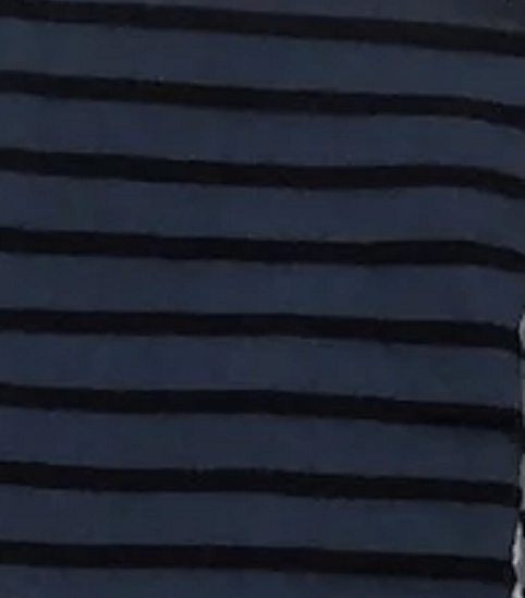 Cutloose Women's Long Sleeve Top Gladiola stripe / XL 3/4 Sleeve Cotton Top - Stripes