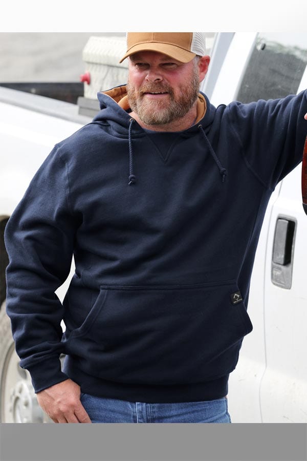 Dri Duck Men's Jacket Navy / XL Men's Fleece Hoodie - Woodland