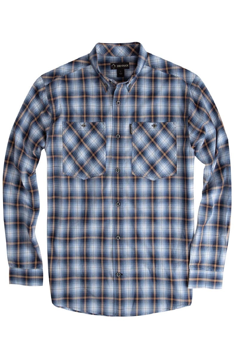 Dri Duck Men's Long Sleeve Shirt Men's Westwood Plaid Shirt