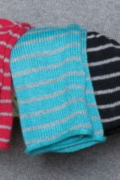 Nikki Striped Gloves - Natural Clothing Company