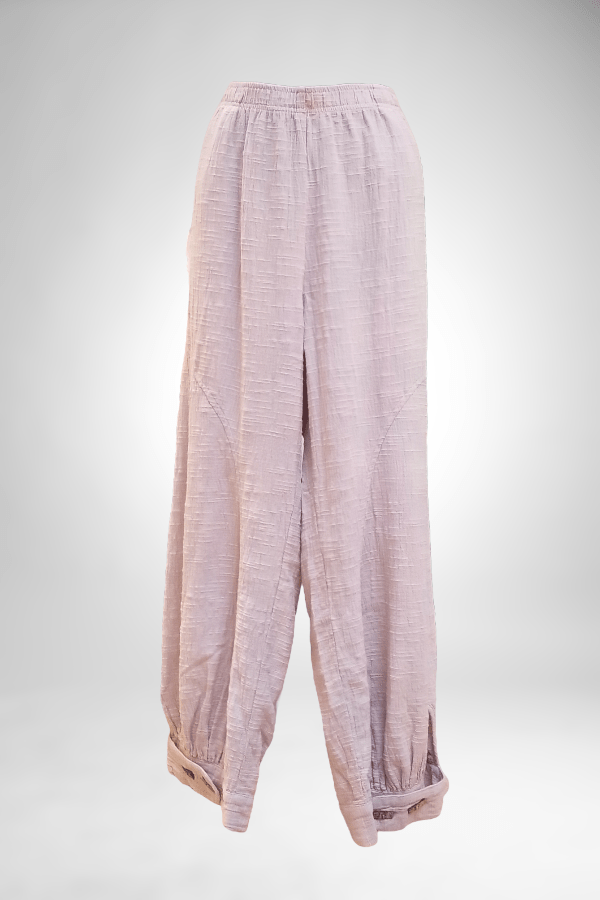 Focus Women&#39;s Pants Flax / S Women&#39;s Textured Cotton Pants