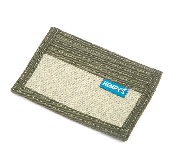 Hempy&#39;s Wallet green Hemp Wallet Minimizer