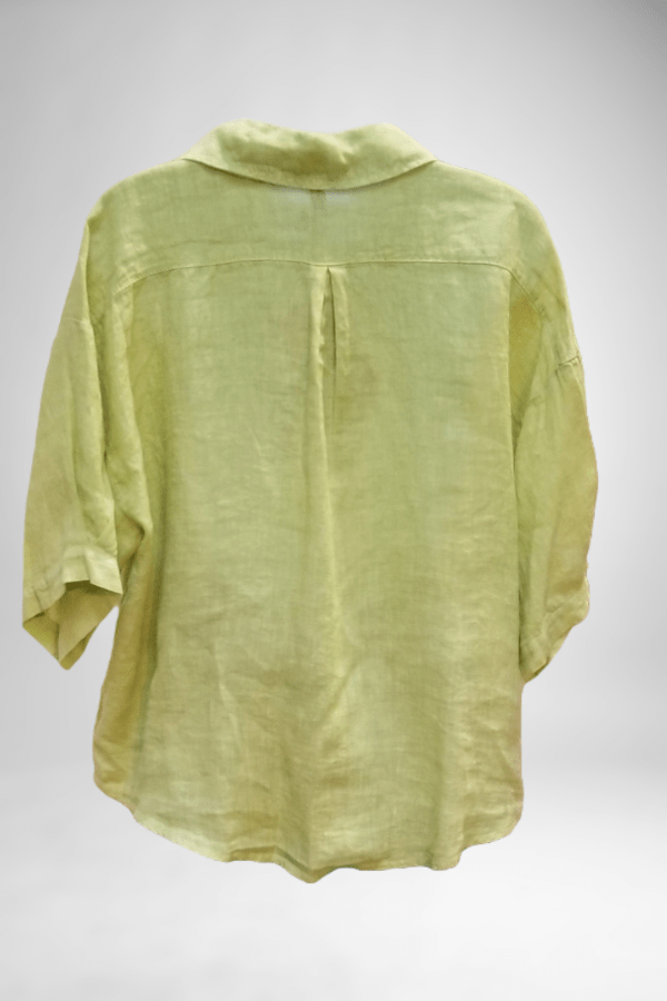 Inizio Women&#39;s Jacket Linen Wide Shirt from Inizio