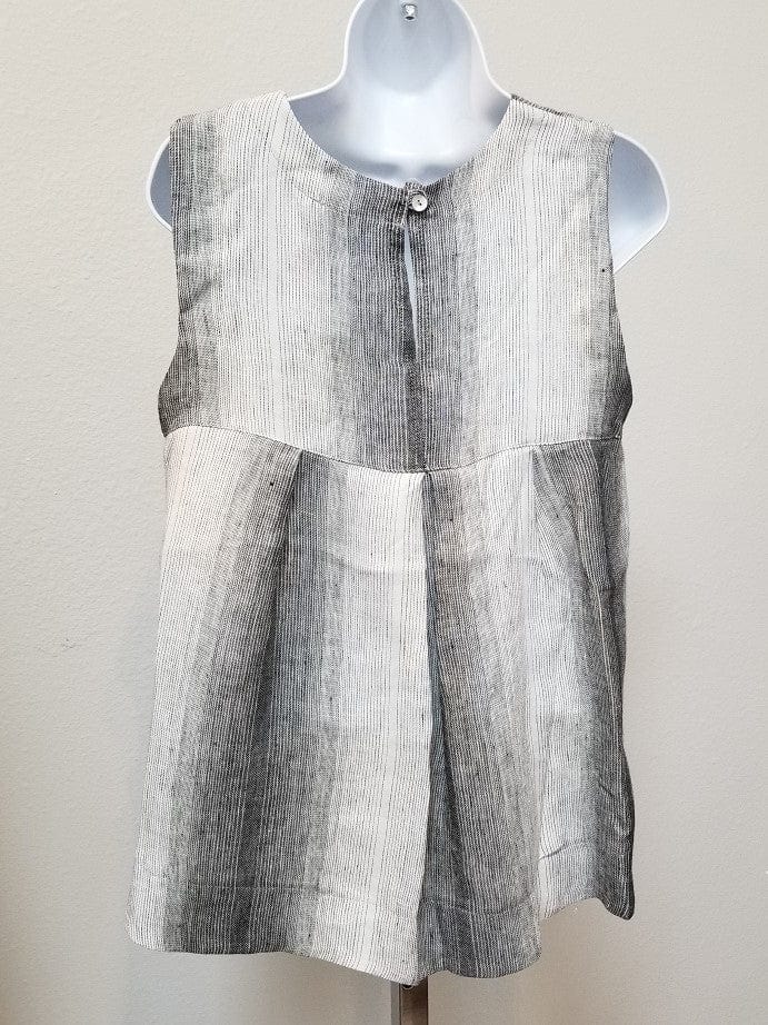 Linen Sleeveless Top from Inizio Hi-Low - Natural Clothing Company