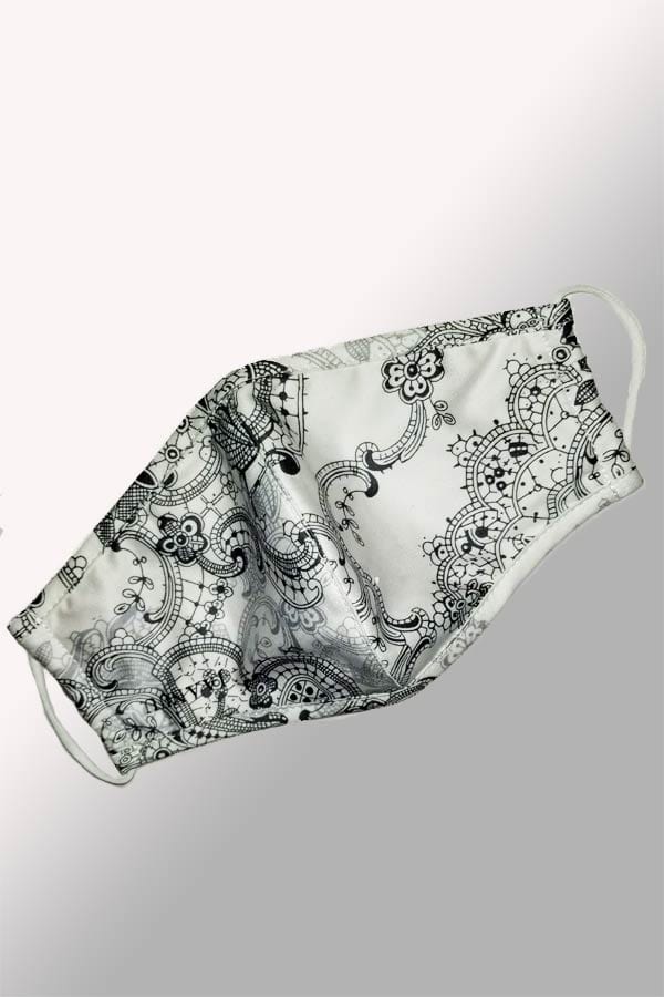 Jaanuu face mask Grey Design / one size Mask - antimicrobial finish