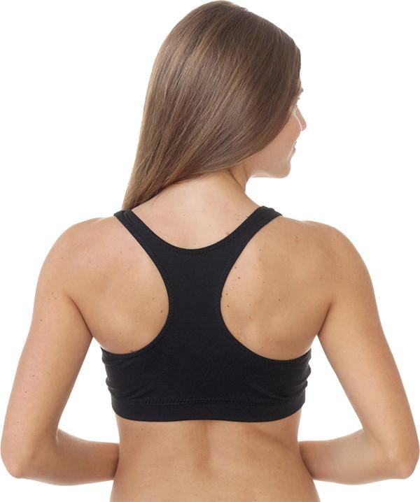 Majamas Organic Bra Zinfandel / S Organic Cotton Sports Bra - Solid Colors