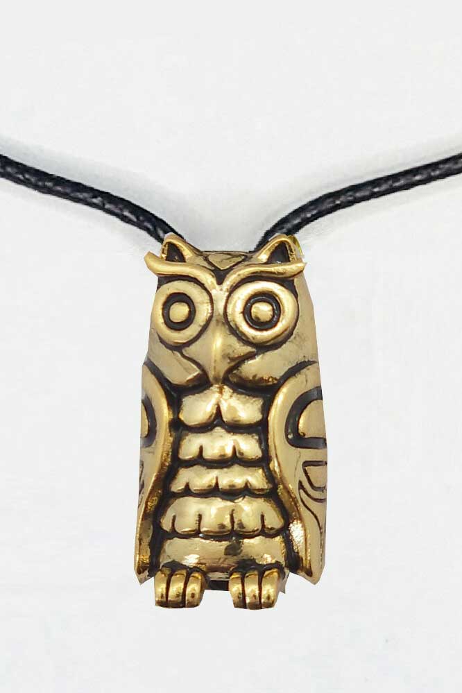 My Totem Tribe Jewelry Owl Spirit Animals Necklace - Birds