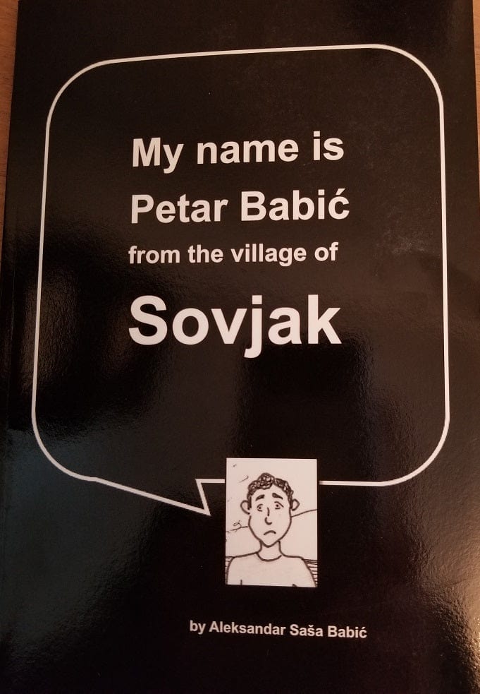 Natural Clothing Company Print Books Graphic Novel Book - &quot;My Name is Petar Babic&quot;