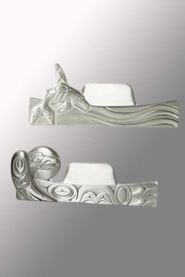 Panabo home accessory Silver Pewter Business Card Holder