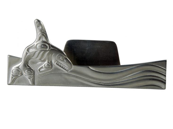 Panabo home accessory Silver Pewter Business Card Holder