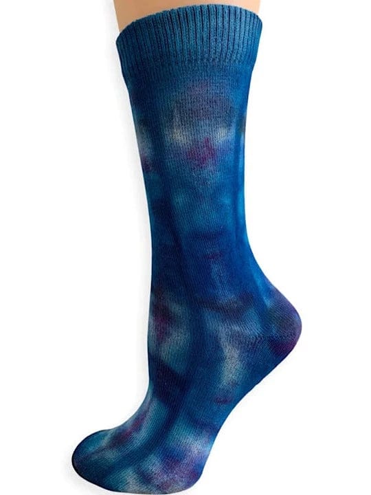 RocknSocks Unisex Socks Medium / Purple Haze Organic Cotton Crew Socks - Tie Dye