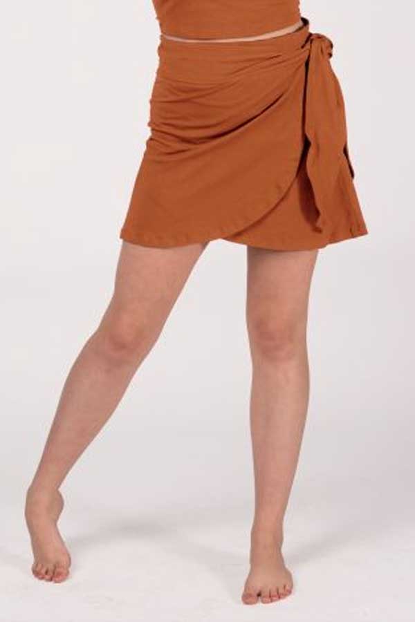 Soul Flower Women&#39;s Skirt Organic Cotton Wrap Skirt