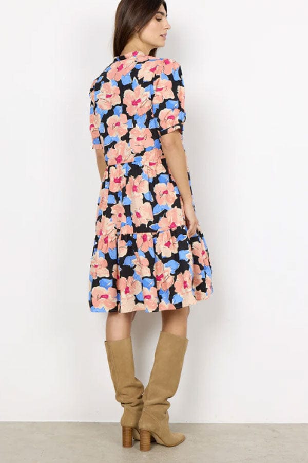 SoyaConcept Women's Short Sleeve Top Organic Cotton Dress - Kresti