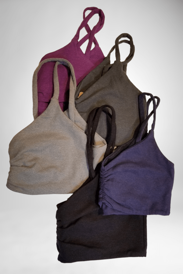 Texture Clothing Women&#39;s Underwear Hemp Blend Bralette