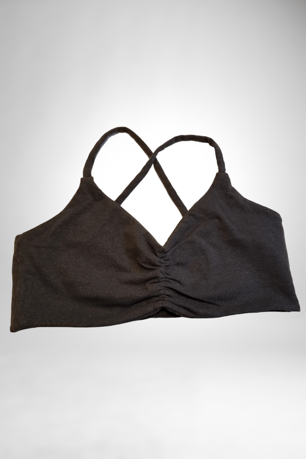 Texture Clothing Women&#39;s Underwear Pewter (dark grey) / M Hemp Blend Bralette