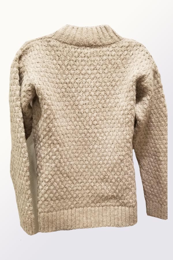 Tey Art Women's Sweater Oats / S Alpaca Braid Sweater - Caraveli