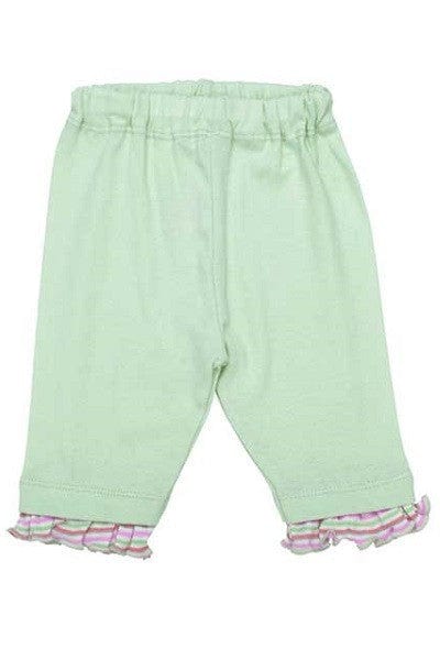 Girl's Ruffle Cuff Pants - Natural Clothing Company
