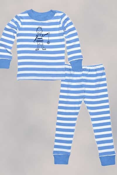 Organic Long Johns (PJs) - 2 to 6 y.o. - Natural Clothing Company
