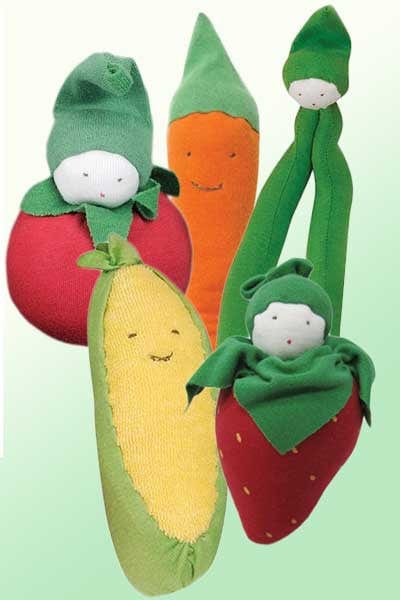 Organic Cotton Toy - Fruits and Veggies - Natural Clothing Company