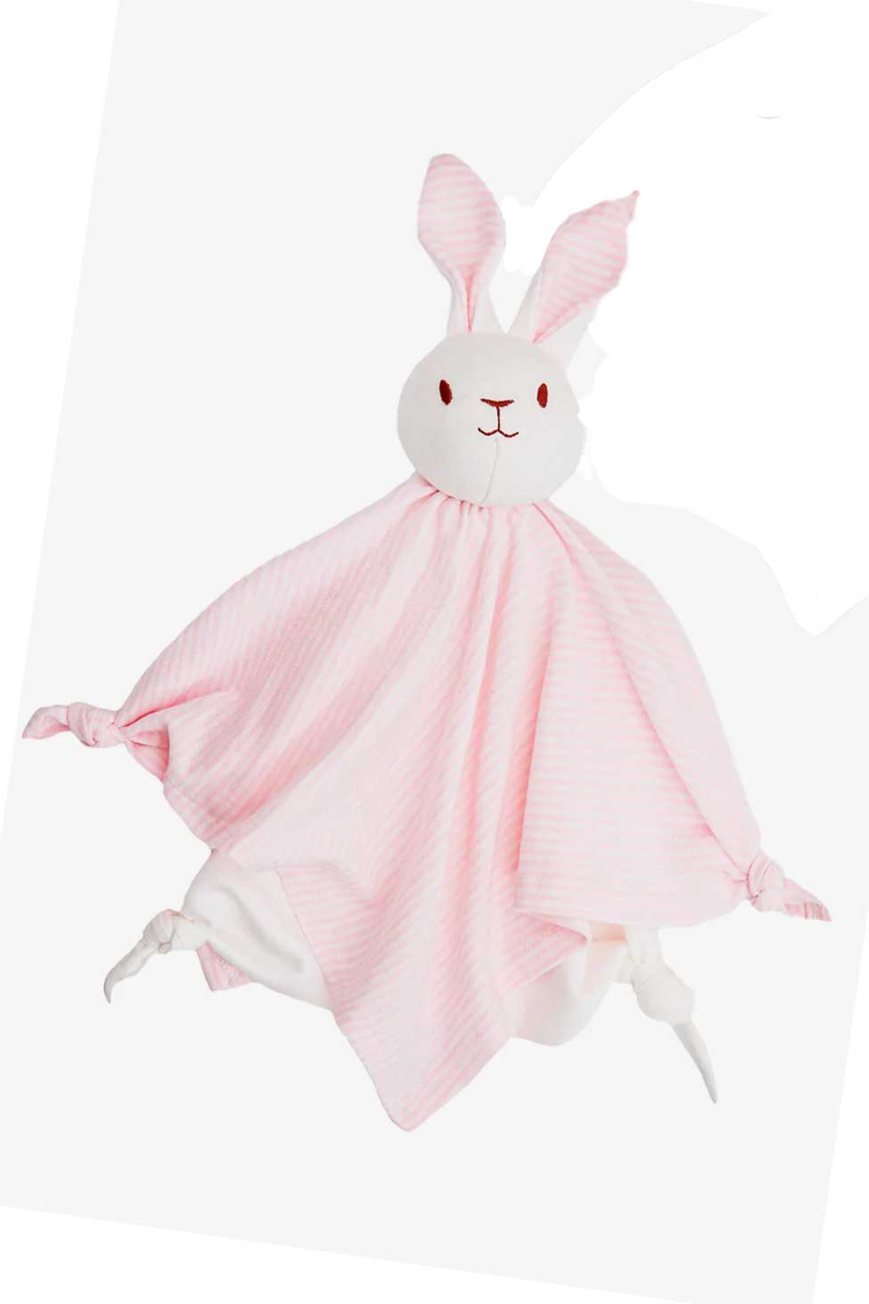 Under The Nile Toy Pink Bunny / any age Organic Cotton Sleeping Friend for Baby - Pink Bunny