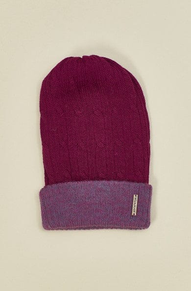 Wuaman Hat unisex Purple / one size Alpaca Reversible Beanie - unisex