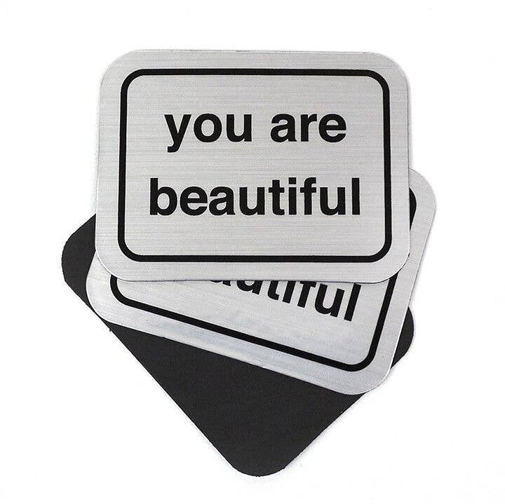 You Are Beautiful Magnets - Pack of 10