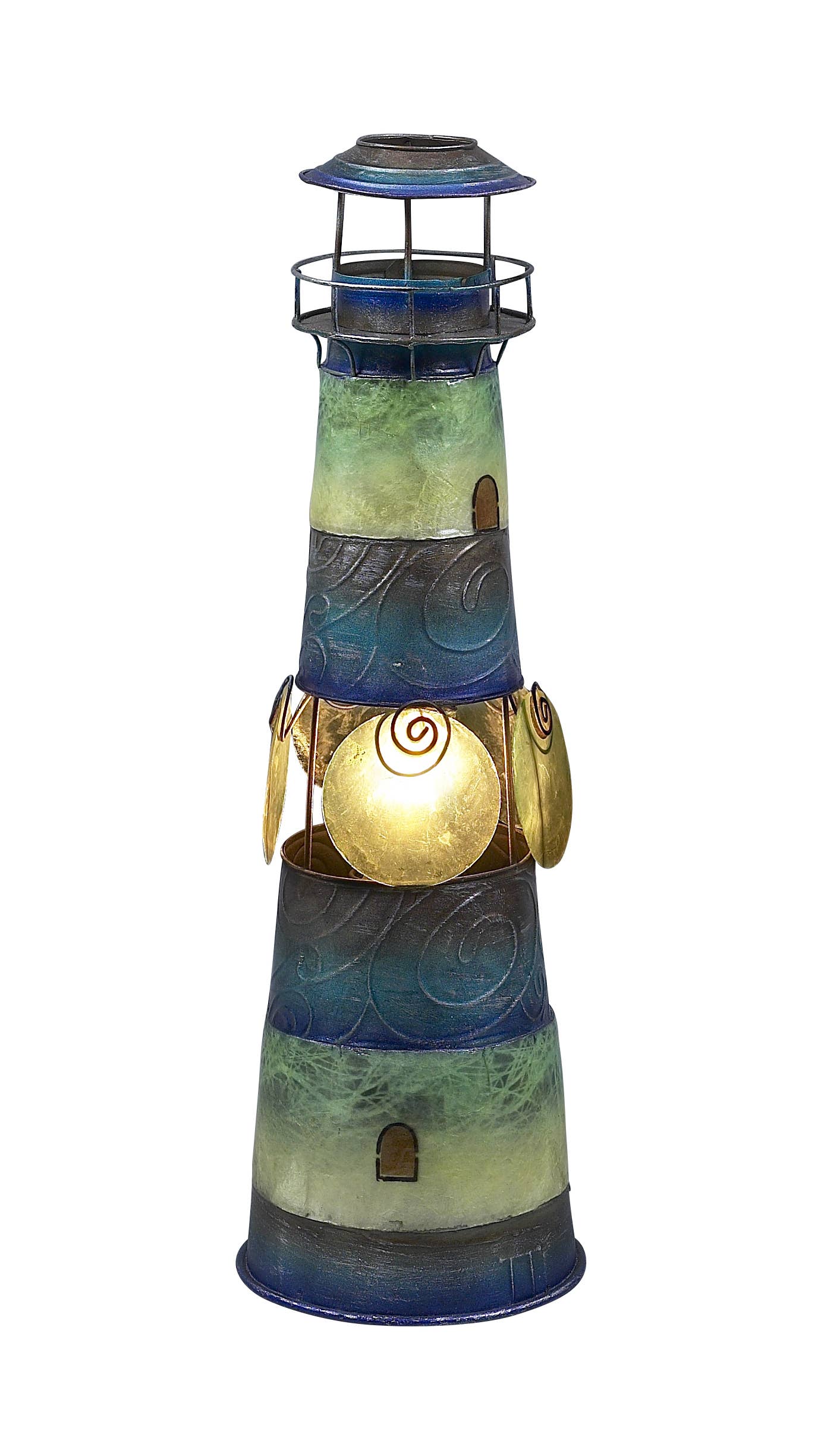 Zappobz Home Capiz Light House Lamp