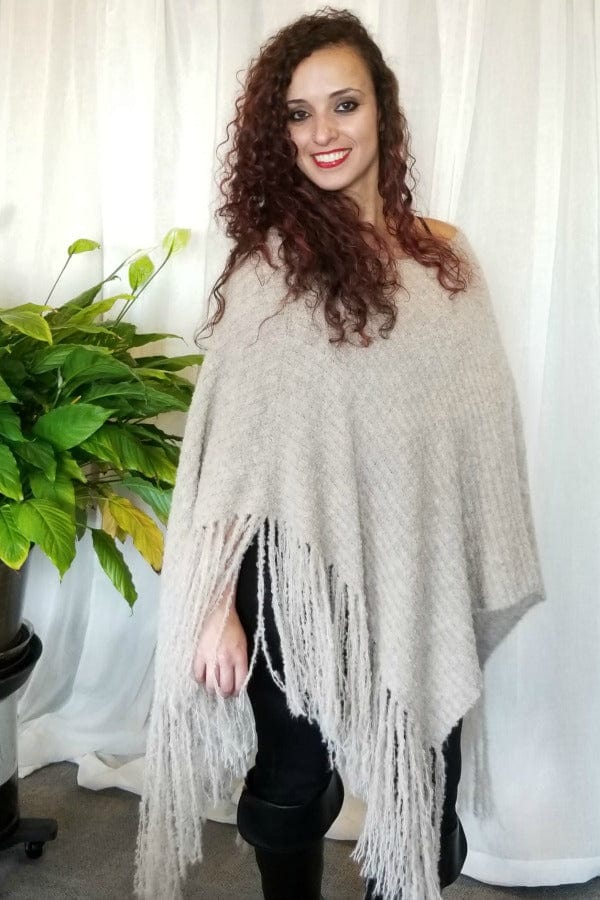 Alpaca Poncho - Natural Clothing Company
