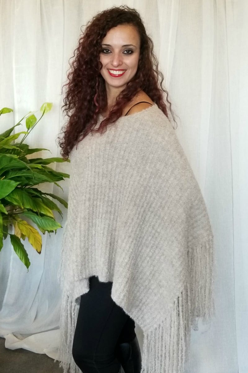 Alpaca Poncho - Natural Clothing Company