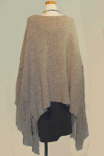 Alpaca Poncho - Natural Clothing Company